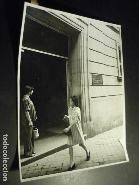 Fotografia antiga: MADRID AMBULATORIO SEGURIDAD SOCIAL CALLE QUINTANA ANTIGUA FOTOGRAFIA 18 X 24 CM