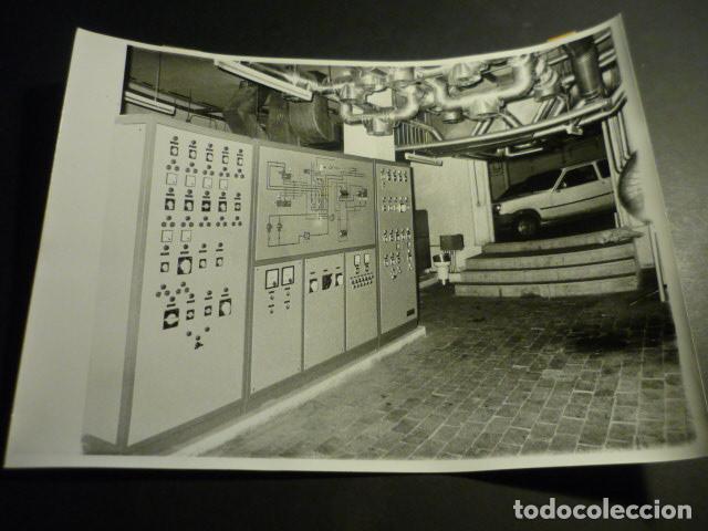 Alte Fotografie: MADRID HOSPITAL INSTALACIONES CUADROS DE MANDO ANTIGUA FOTOGRAFIA 18 X 24 CM