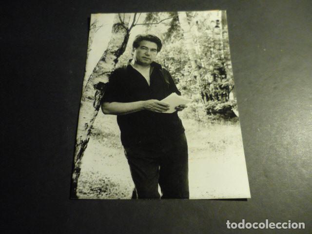 Antique Photography: CHINGIZ AITMATOV ESCRITOR ANTIGUA FOTOGRAFIA 12 X 18 CM