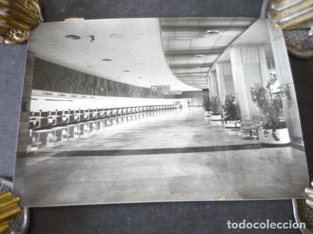 Antique Photography: MADRID AEROPUERTO DE BARAJAS ANTIGUA FOTOGRAFIA ORIGINAL 13 X 18 CM