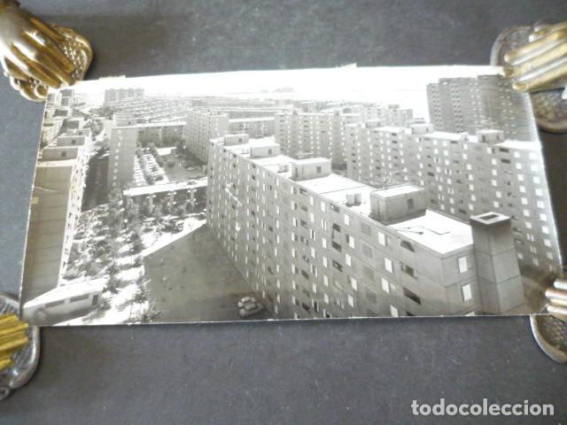 Fotografia antiga: MADRID BARRIO DE MORATALAZ ANTIGUA FOTOGRAFIA ORIGINAL 12 X 23,5 CM