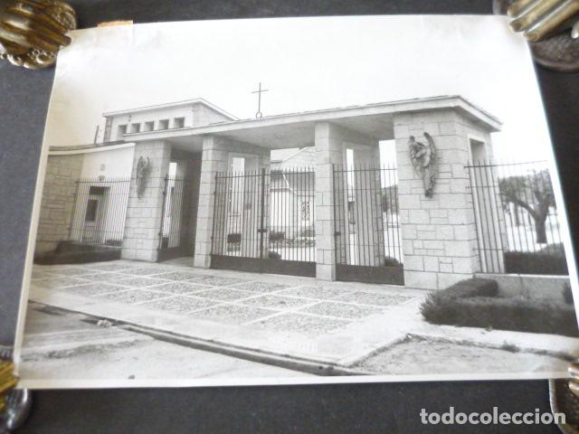 Alte Fotografie: EL PARDO MADRID CEMENTERIO ANTIGUA FOTOGRAFIA ORIGINAL 18 X 24 CM