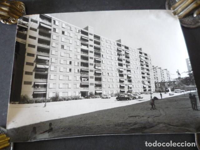 Antique Photography: MADRID BARRIO DE MORATALAZ ANTIGUA FOTOGRAFIA ORIGINAL 24 X 18 CM