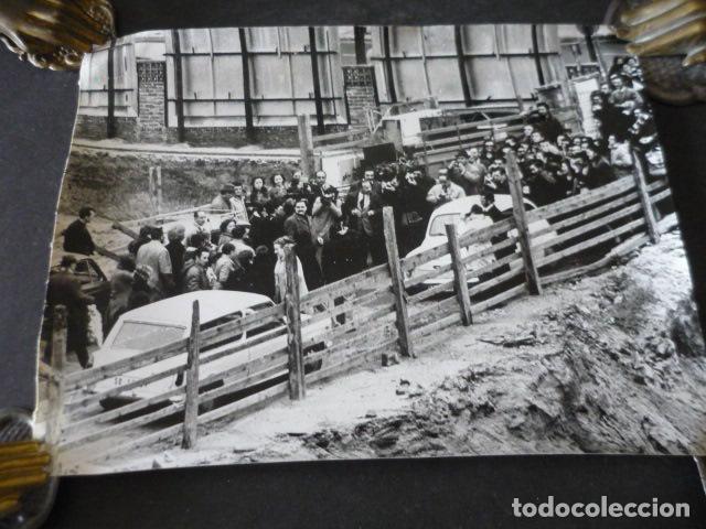 Alte Fotografie: MADRID BARRIO DE POZAS DERRIBOS ARG&Uuml;ELLES PRINCESA ANTIGUA FOTOGRAFIA ORIGINAL 24 X 18 CM