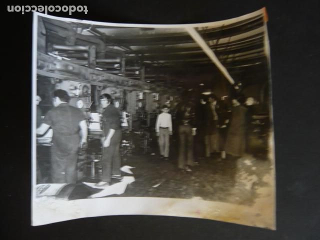 Alte Fotografie: MADRID IMPRENTA HAUSER Y MENET ANTIGUA FOTOGRAFIA ORIGINAL 18 X 24 CM