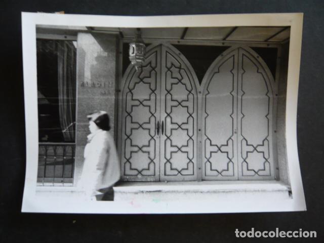 Antique Photography: MADRID PUB CALLE DOCTOR FLEMING ANTIGUA FOTOGRAFIA ORIGINAL 18 X 13 CM