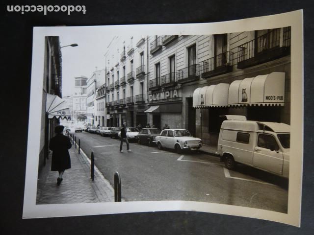 Photographie ancienne: MADRID CALLE CA&Ntilde;OS DEL PERAL ANTIGUA FOTOGRAFIA ORIGINAL 18 X 13 CM