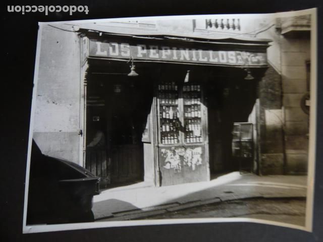 Fotografia antica: MADRID BAR LOS PEPINILLOS ANTIGUA FOTOGRAFIA ORIGINAL 18 X 24 CM