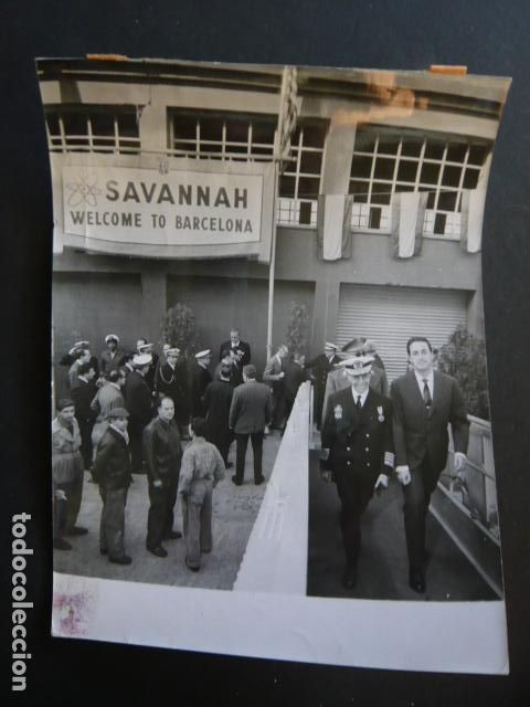 Photographie ancienne: BARCELONA PEDRO NIETO MINISTRO DE MARINA ANTIGUA FOTOGRAFIA ORIGINAL 18 X 24 CM