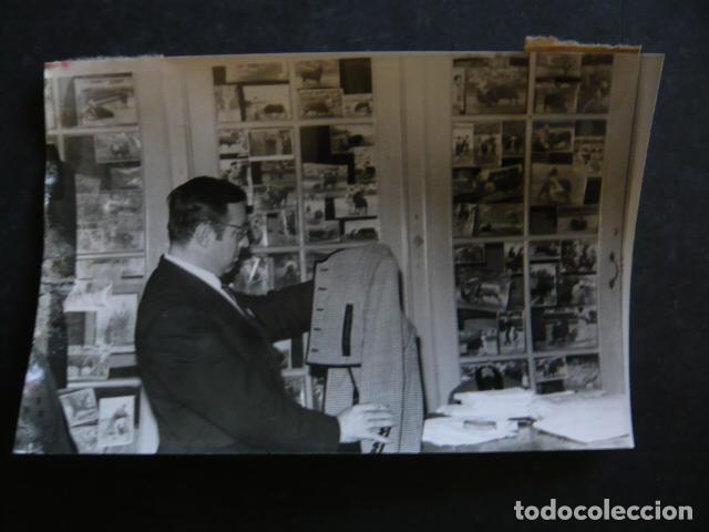 Fotograf&iacute;a antigua: SEVILLA MUSEO TAURINO DE MANUEL DE CELIS ANTIGUA FOTOGRAFIA ORIGINAL 9 X 13 CM