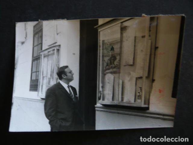 Fotograf&iacute;a antigua: SEVILLA MUSEO TAURINO DE MANUEL DE CELIS ANTIGUA FOTOGRAFIA ORIGINAL 9 X 13 CM