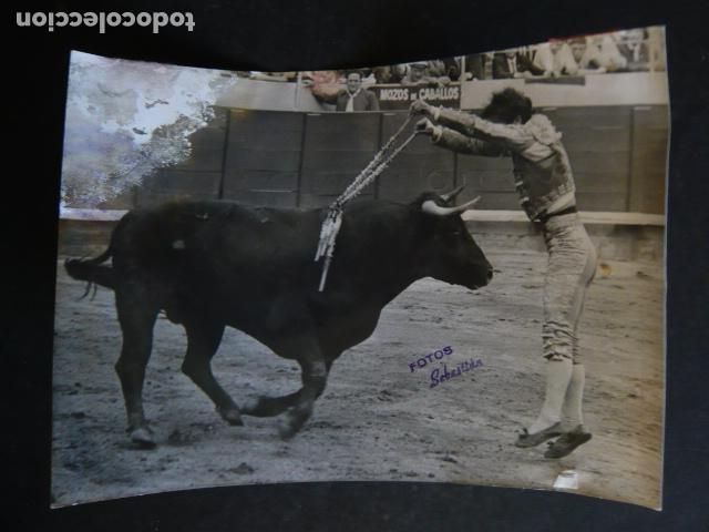Fotografia antiga: TORERO DAMASO GOMEZ ANTIGUA FOTOGRAFIA ORIGINAL 18 X 13 CM