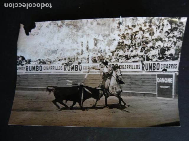Fotografia antiga: SAN SEBASTIAN DE LOS REYES MADRID REJONEADORA ANTO&Ntilde;ITA LINARES ANTIGUA FOTOGRAFIA 18 X 13 CM