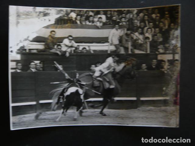 Fotografia antica: JEREZ CADIZ REJONEADOR JOSE MALDONADO ANTIGUA FOTOGRAFIA ORIGINAL 18 X 13 CM