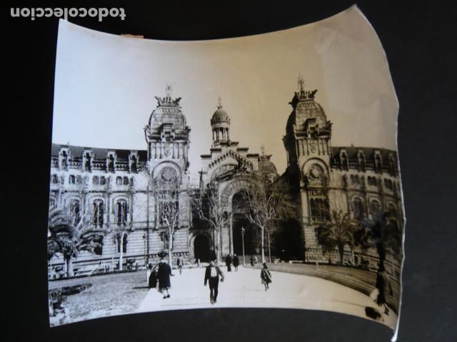 Alte Fotografie: BARCELONA PALACIO DE JUSTICIA ANTIGUA FOTOGRAFIA ORIGINAL 18 X 24 CM
