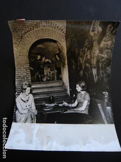 Fotograf&iacute;a antigua: MADRID MESON DE LA GUITARRA ANTIGUA FOTOGRAFIA ORIGINAL 18 X 24 CM