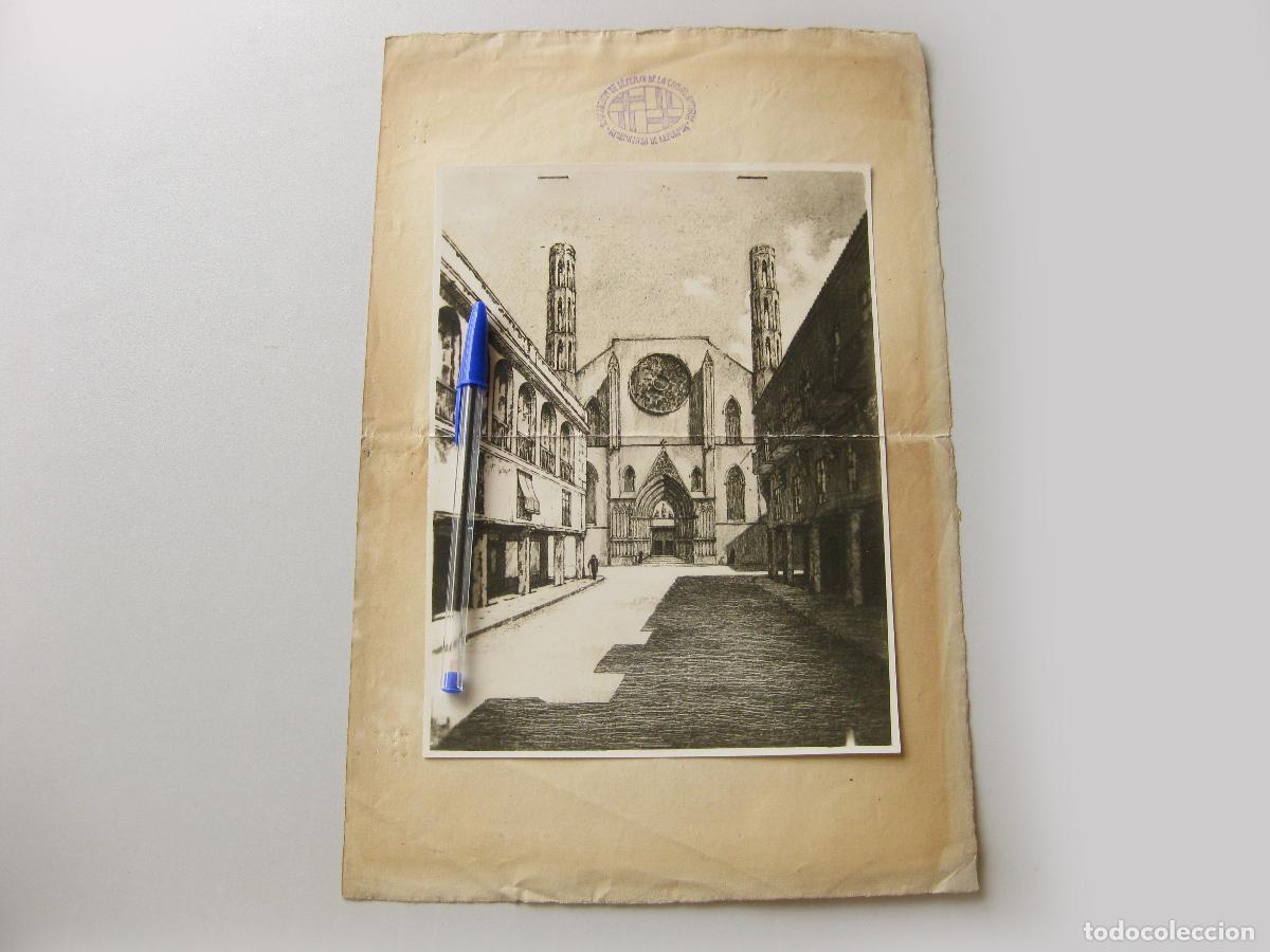 Fotograf&iacute;a antigua: FOTOGRAF&Iacute;A DE SANTA MAR&Iacute;A. ASOCIACI&Oacute;N DE DEFENSA DE LA CIUDAD ANTIGUA AMENAZADA DE REFORMA BARCELONA