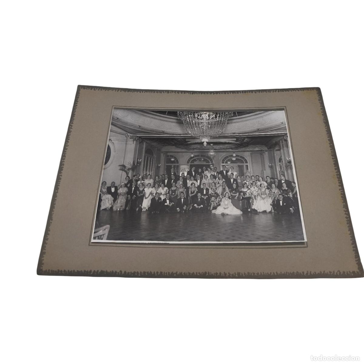 Fotograf&iacute;a antigua: Fotograf&iacute;a Antigua C. 1930-1940 - Baile De Gala En Sal&oacute;n Elegante - Fot&oacute;grafo Y. Torres Torres (Barc