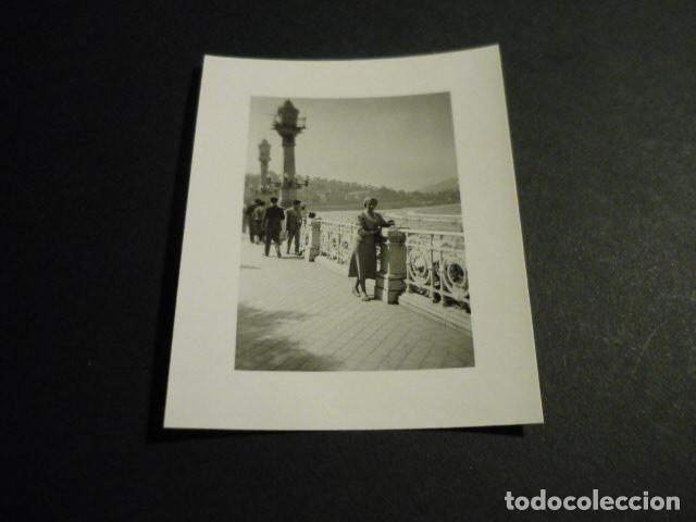 Fotograf&iacute;a antigua: SAN SEBASTIAN ANTIGUA FOTOGRAFIA 6 X 7,5 CM