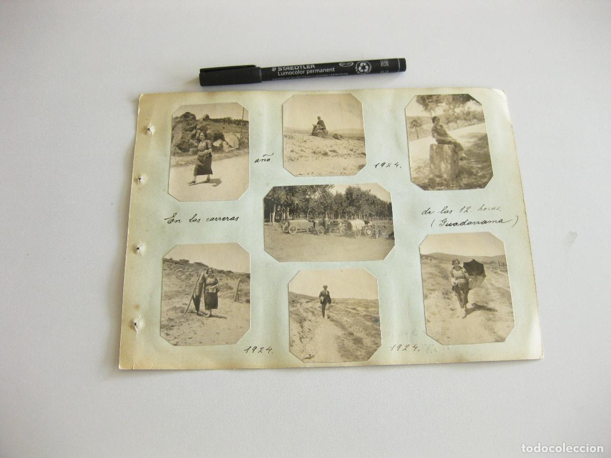 Fotograf&iacute;a antigua: LOTE DE FOTOGRAF&Iacute;AS DE LA CARRERA DE LAS 12 HORAS DE GUADARRAMA. 1924. EL PARDO, PUERTA DE HIERRO