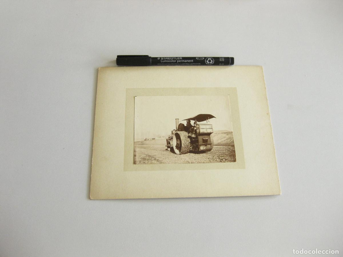 Fotograf&iacute;a antigua: FOTOGRAF&Iacute;A ANTIGUA DE UNA APISONADORA DE FINALES DE PRINCIPIOS DEL SIGLO XX