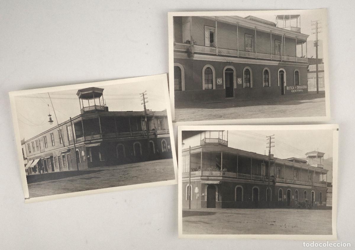Antique Photography: IQUIQUE, CHILE. 3 FOTOGRAF&Iacute;AS 1915'S. 13X18CM.