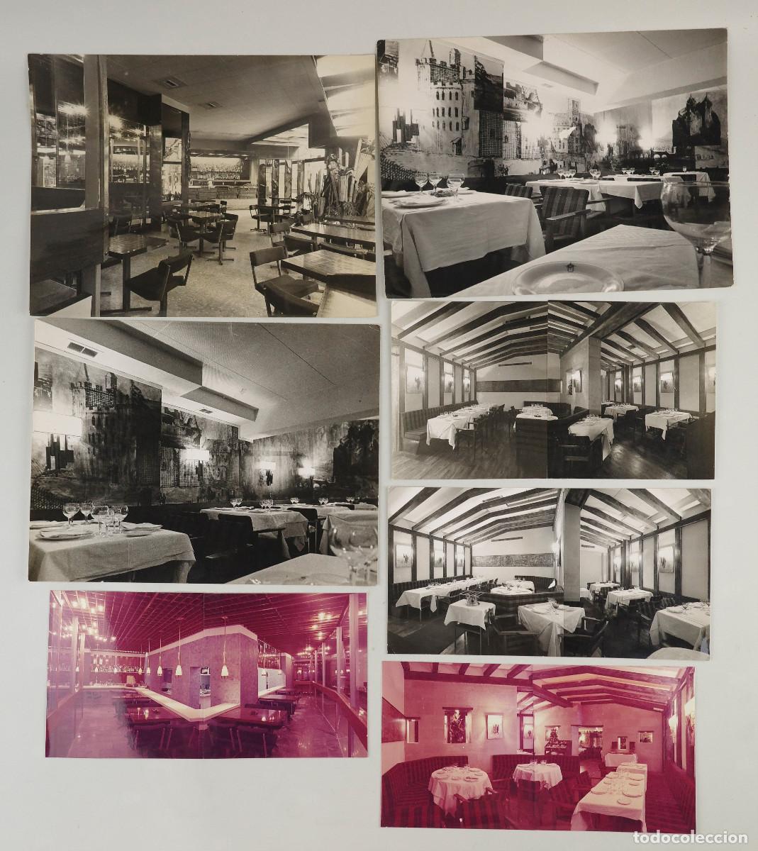 Antique Photography: Restaurante Samoa, Barcelona, paseo de Gracia, a&ntilde;o 1962. 7 fotograf&iacute;as.