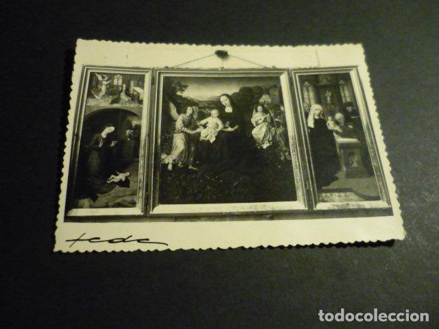 Fotograf&iacute;a antigua: BURGOS TRIPTICO ANTIGUA FOTOGRAFIA FEDE FOTOGRAFO 8,5 X 12 CM