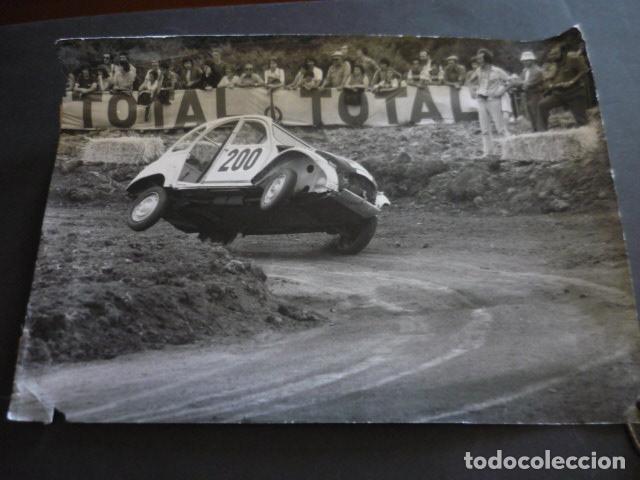 Fotograf&iacute;a antigua: AUTOMOVILISMO CARRERA DE POP CROSS 1976 ANTIGUA FOTOGRAFIA 21 X 30 CM
