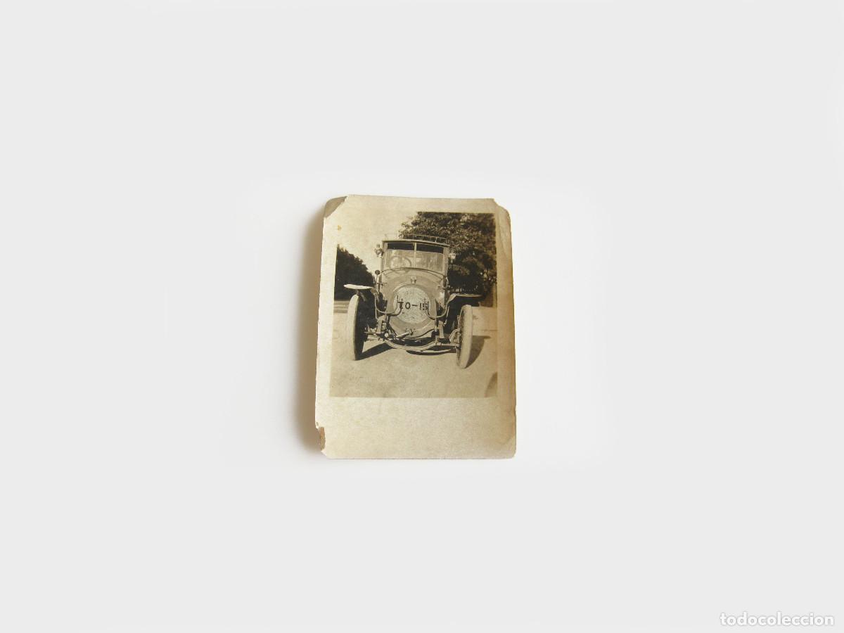 Antique Photography: ANTIGUA FOTOGRAF&Iacute;A DE UN AUTOMOVIL MATR&Iacute;CULA DE TOLEDO TO-15.