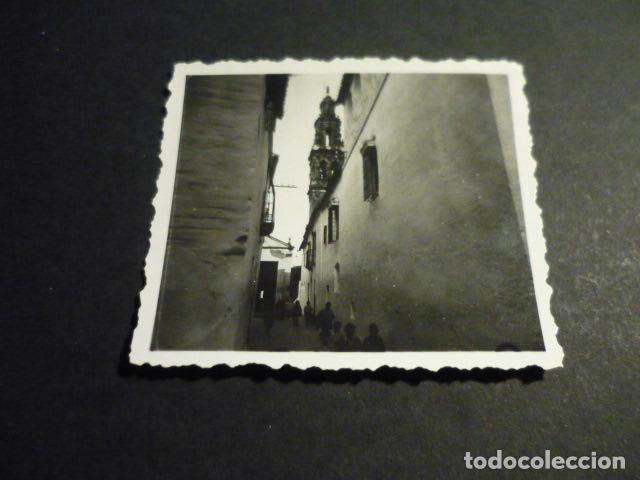 Fotograf&iacute;a antigua: ECIJA SEVILLA ESCENA URBANA ANTIGUA FOTOGRAFIA 6,5 X 6 CM