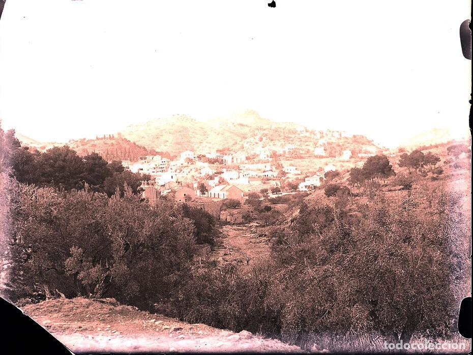 Antique Photography: SERRA VALENCIA NEGATIVO DE CRISTAL 9 X 12 CM.