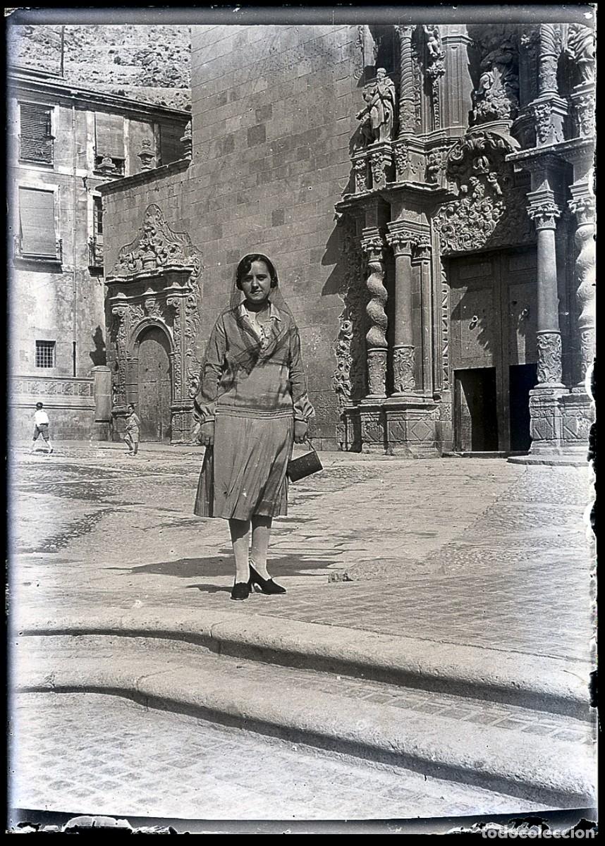Fotograf&iacute;a antigua: ALICANTE NEGATIVO DE CRISTAL 6 X 9 CM.