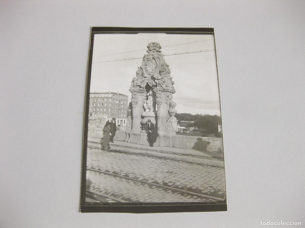 Fotografia antica: FOTOGRAF&Iacute;A ANTIGUA DEL PUENTE DE TOLEDO. SANTA MAR&Iacute;A DE LA CABEZA. A&Ntilde;OS 20