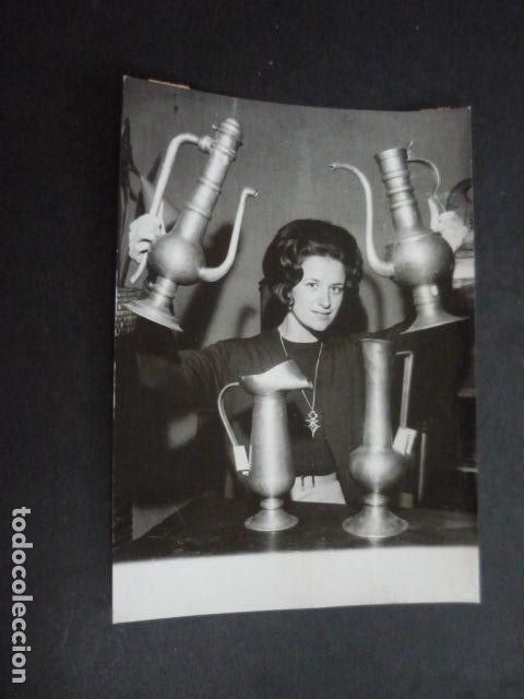 Photographie ancienne: PARIS ARTE ARTESANO EXPOSICION FOTOGRAFIA ORIGINAL 18 X 13 CM