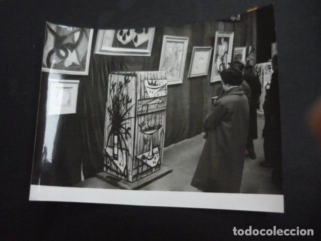 Photographie ancienne: PARIS EXPOSICION DE NEVERAS PINTADAS FOTOGRAFIA ORIGINAL 18 X 24 CM