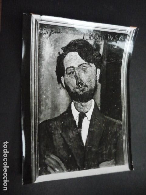 Fotografia antiga: CUADRO DE MODIGLIANI FOTOGRAFIA ORIGINAL 18 X 24 CM