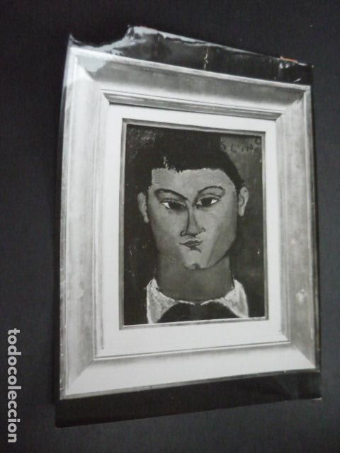 Fotografia antiga: CUADRO DE MODIGLIANI FOTOGRAFIA ORIGINAL 18 X 24 CM