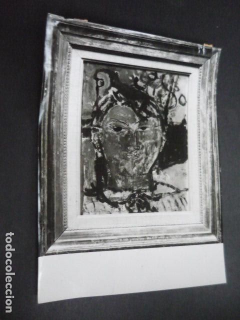 Fotografia antiga: CUADRO DE MODIGLIANI RETRATO DE PICASSO FOTOGRAFIA ORIGINAL 18 X 24 CM