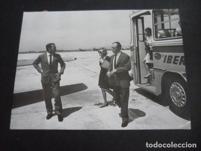 Fotograf&iacute;a antigua: MADRID BARAJAS PRINCIPE ALFONSO DE HOHENLOHE FOTOGRAFIA ORIGINAL 18 X 24 CM