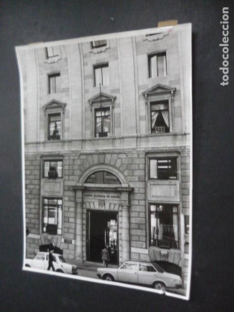 Fotograf&iacute;a antigua: MADRID BANCO EXTERIOR DE ESPA&Ntilde;A FOTOGRAFIA ORIGINAL 24 X 18 CM