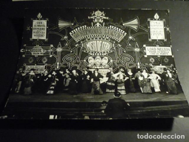Fotograf&iacute;a antigua: MADRID TEATRO DE LA ZARZUELA REVISTA MUSICAL LA PELIRROJA VIRMA GONZALEZ ANTIGUA FOTOGRAFIA 24 X 18