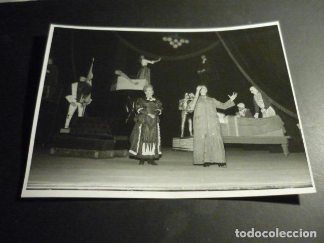 Fotograf&iacute;a antigua: MADRID TEATRO DE LA ZARZUELA REVISTA MUSICAL LA PELIRROJA VIRMA GONZALEZ ANTIGUA FOTOGRAFIA 24 X 18