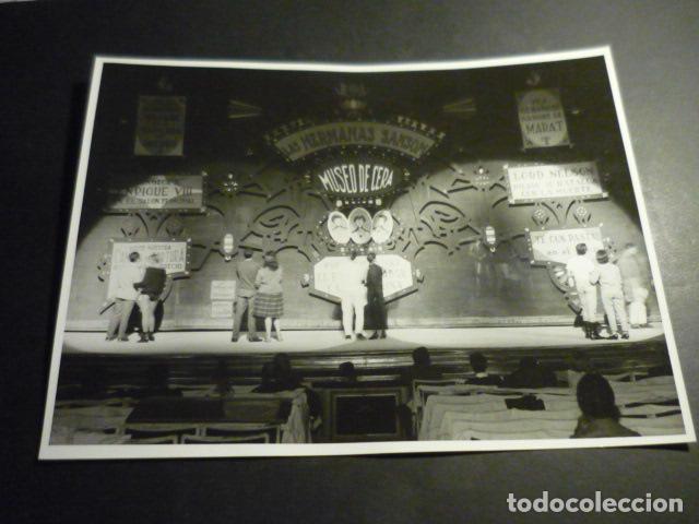 Fotograf&iacute;a antigua: MADRID TEATRO DE LA ZARZUELA REVISTA MUSICAL LA PELIRROJA VIRMA GONZALEZ ANTIGUA FOTOGRAFIA 24 X 18