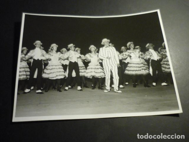 Fotograf&iacute;a antigua: MADRID TEATRO DE LA ZARZUELA REVISTA MUSICAL LA PELIRROJA VIRMA GONZALEZ ANTIGUA FOTOGRAFIA 24 X 18