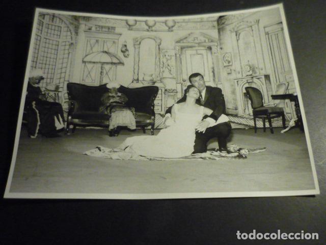 Fotograf&iacute;a antigua: MADRID TEATRO DE LA ZARZUELA REVISTA MUSICAL LA PELIRROJA VIRMA GONZALEZ ANTIGUA FOTOGRAFIA 24 X 18