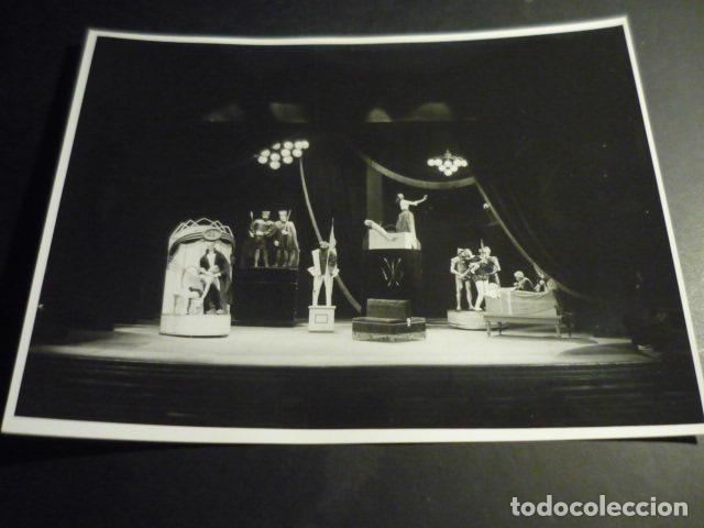 Fotograf&iacute;a antigua: MADRID TEATRO DE LA ZARZUELA REVISTA MUSICAL LA PELIRROJA VIRMA GONZALEZ ANTIGUA FOTOGRAFIA 24 X 18
