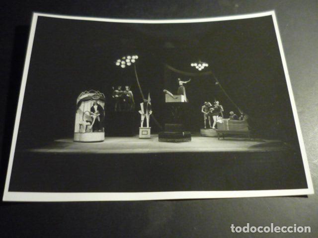 Fotograf&iacute;a antigua: MADRID TEATRO DE LA ZARZUELA REVISTA MUSICAL LA PELIRROJA VIRMA GONZALEZ ANTIGUA FOTOGRAFIA 24 X 18
