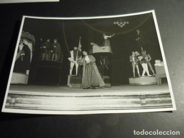 Fotograf&iacute;a antigua: MADRID TEATRO DE LA ZARZUELA REVISTA MUSICAL LA PELIRROJA VIRMA GONZALEZ ANTIGUA FOTOGRAFIA 24 X 18
