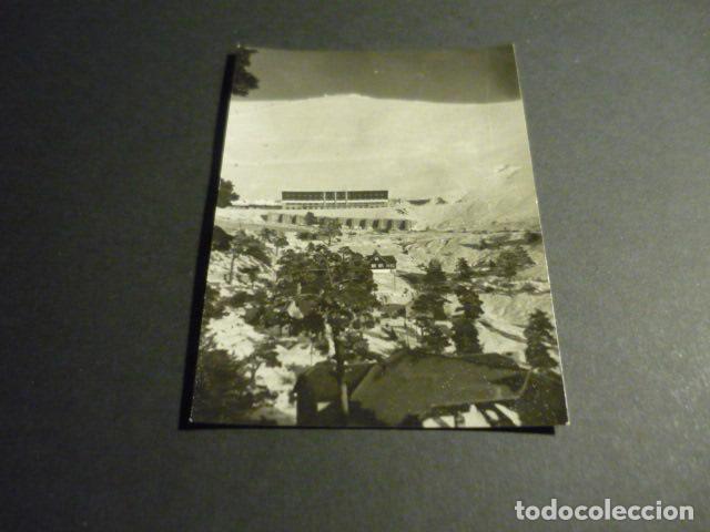 Fotograf&iacute;a antigua: PUERTO DE NAVACERRADA MADRID ESTACION ESQUI MONTA&Ntilde;ISMO ANTIGUA FOTOGRAFIA 7 X 10 CM
